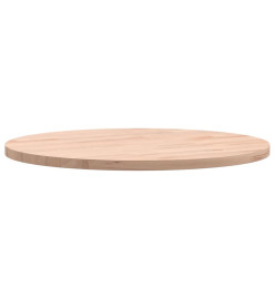 Dessus de table Ø40x1,5 cm rond bois massif de hêtre