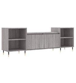 Meuble TV Sonoma gris 160x35x55 cm Bois d'ingénierie