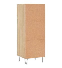 Armoire à chaussures Chêne sonoma 40x36x105cm Bois d'ingénierie