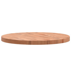 Dessus de table Ø70x4 cm rond bois massif de hêtre