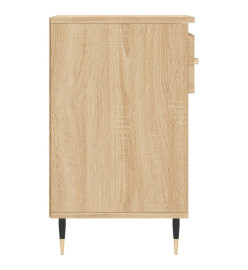 Armoire à chaussures Chêne sonoma 102x36x60cm Bois d'ingénierie