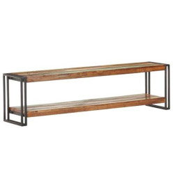 Meuble TV 150x30x40 cm Bois de récupération massif