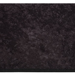 Tapis lavable antidérapant 160x230 cm Anthracite