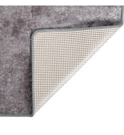 Tapis lavable antidérapant 190x300 cm Gris