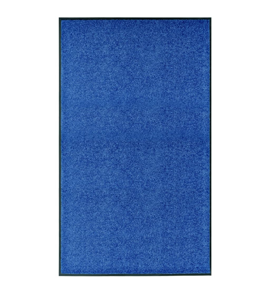 Paillasson lavable Bleu 90x150 cm