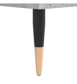 Buffet gris béton 103,5x35x70 cm bois d'ingénierie
