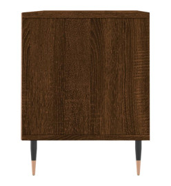 Meuble TV chêne marron 100x34,5x44,5 cm bois d'ingénierie