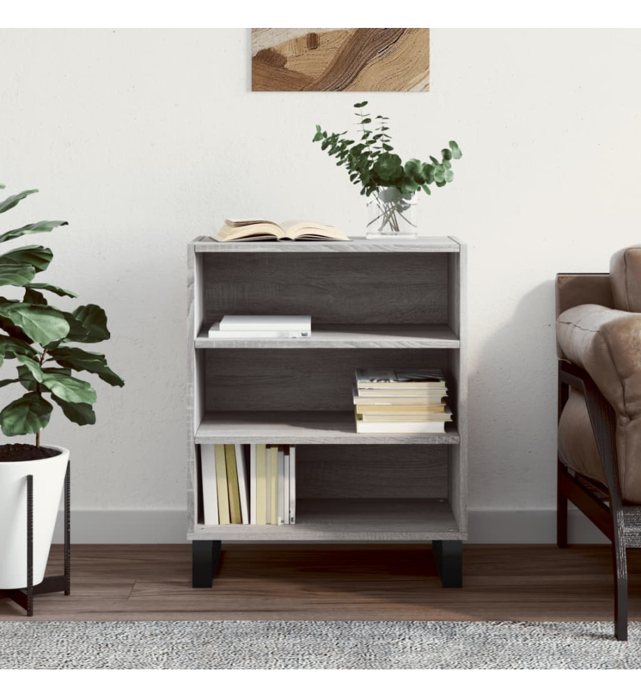 Buffet sonoma gris 57x35x70 cm bois d'ingénierie Buffet sonoma gris 57x35x70 cm bois d'ingénierie