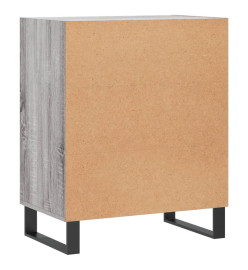 Buffet sonoma gris 57x35x70 cm bois d'ingénierie