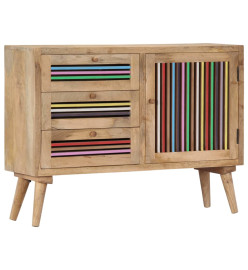 Buffet 100 x 30 x 75 cm Bois de manguier massif