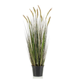 Emerald Herbe de sétaire artificielle pot de plastique Automne 90 cm