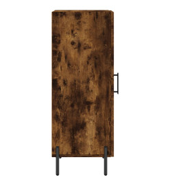 Buffet Chêne fumé 34,5x34x90 cm Bois d'ingénierie