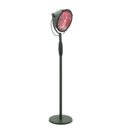 Sunred Chauffage sur pied Indus Ultra Jade Smart 2100 W doré rose vert