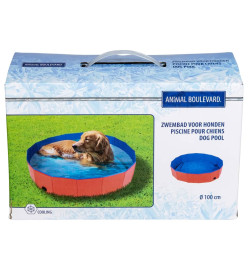 Animal Boulevard Piscine animaux de compagnie Cooling L Rouge/bleu