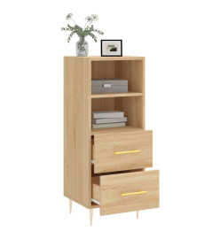 Buffet Chêne sonoma 34,5x34x90 cm Bois d'ingénierie