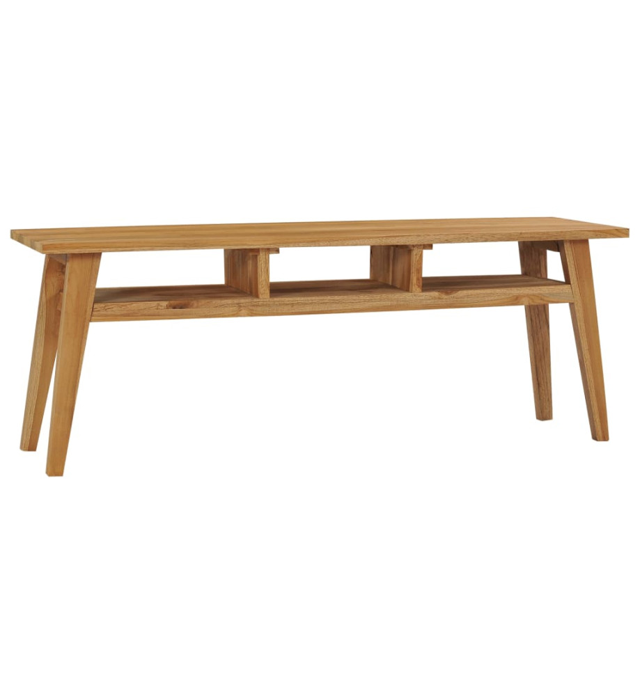 Meuble TV 120x35x45 cm Bois de teck massif