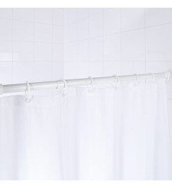 RIDDER Tringle de rideau de douche télescopique 110-245 cm Blanc 55101