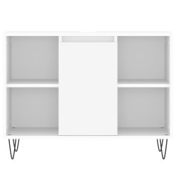 Armoire de salle de bain blanc 80x33x60 cm bois d'ingénierie