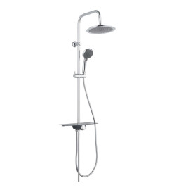 SCHÜTTE Ensemble douche au-dessus de tête AQUASTAR anthracite-chrome