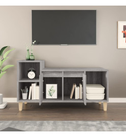 Meuble TV Sonoma gris 100x35x55 cm Bois d'ingénierie