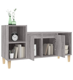 Meuble TV Sonoma gris 100x35x55 cm Bois d'ingénierie