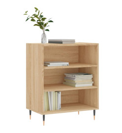 Buffet chêne sonoma 57x35x70 cm bois d'ingénierie