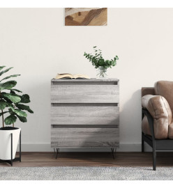 Buffet Sonoma gris 60x35x70 cm Bois d'ingénierie