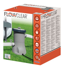 Bestway Pompe de filtration de piscine Flowclear 2006 L/h