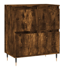 Buffet Chêne fumé 60x35x70 cm Bois d'ingénierie