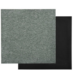 Dalles de tapis de sol 20 pcs 5 m² 50x50 cm Vert