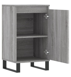 Buffets 2 pcs sonoma gris 40x35x70 cm bois d'ingénierie