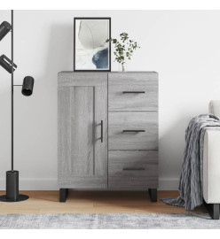 Buffet sonoma gris 69,5x34x90 cm bois d'ingénierie
