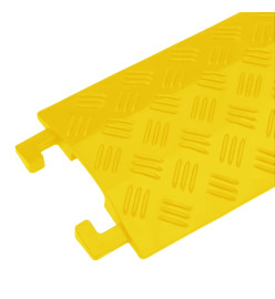 Rampes de protection de câble 2 pcs 98,5 cm Jaune