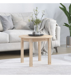 Table basse Ø 55x45 cm Bois massif de pin