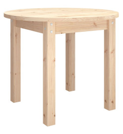 Table basse Ø 55x45 cm Bois massif de pin