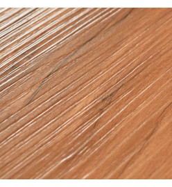 Planches de plancher PVC Non auto-adhésif 4,46 m² Orme naturel