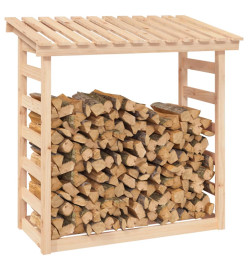 Support pour bois de chauffage 108x64,5x110 cm Bois de pin