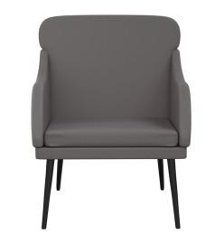 Fauteuil Gris 63x76x80 cm Similicuir