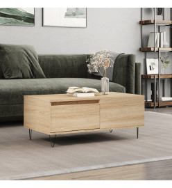 Table basse Chêne sonoma 90x50x36,5 cm Bois d'ingénierie