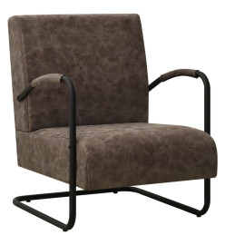 Fauteuil Marron foncé Similicuir