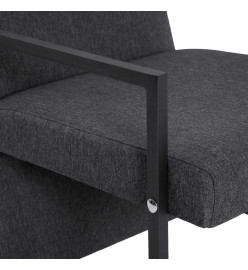 Fauteuil Gris Tissu