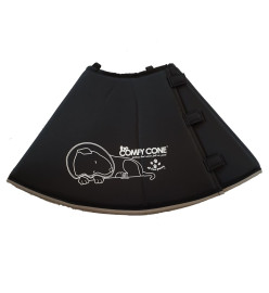 All Four Paws E-cône Comfy Cone L 25 cm Noir