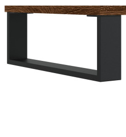 Meuble TV chêne marron 102x36x50 cm bois d'ingénierie