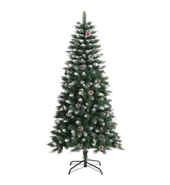 Sapin de Noël artificiel avec support Vert 120 cm PVC