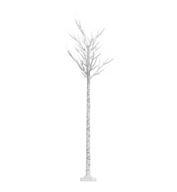 Sapin de Noël 200 LED blanc chaud Saule 2,2 m Int/Ext