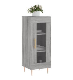Buffet Sonoma gris 34,5x34x90 cm Bois d'ingénierie