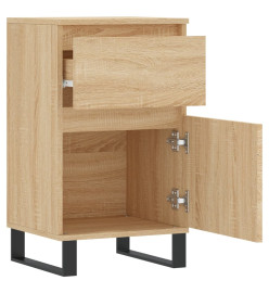 Buffets 2 pcs chêne sonoma 40x35x70 cm bois d'ingénierie