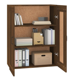 Armoire murale suspendue Chêne marron 69,5x32,5x90 cm