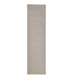 Tapis Sisal naturel 66x250 cm Sableux