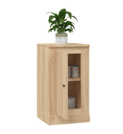 Buffet chêne sonoma 37,5x35,5x67,5 cm bois d'ingénierie